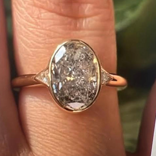 Kristoffer’s Oval Diamond Ring