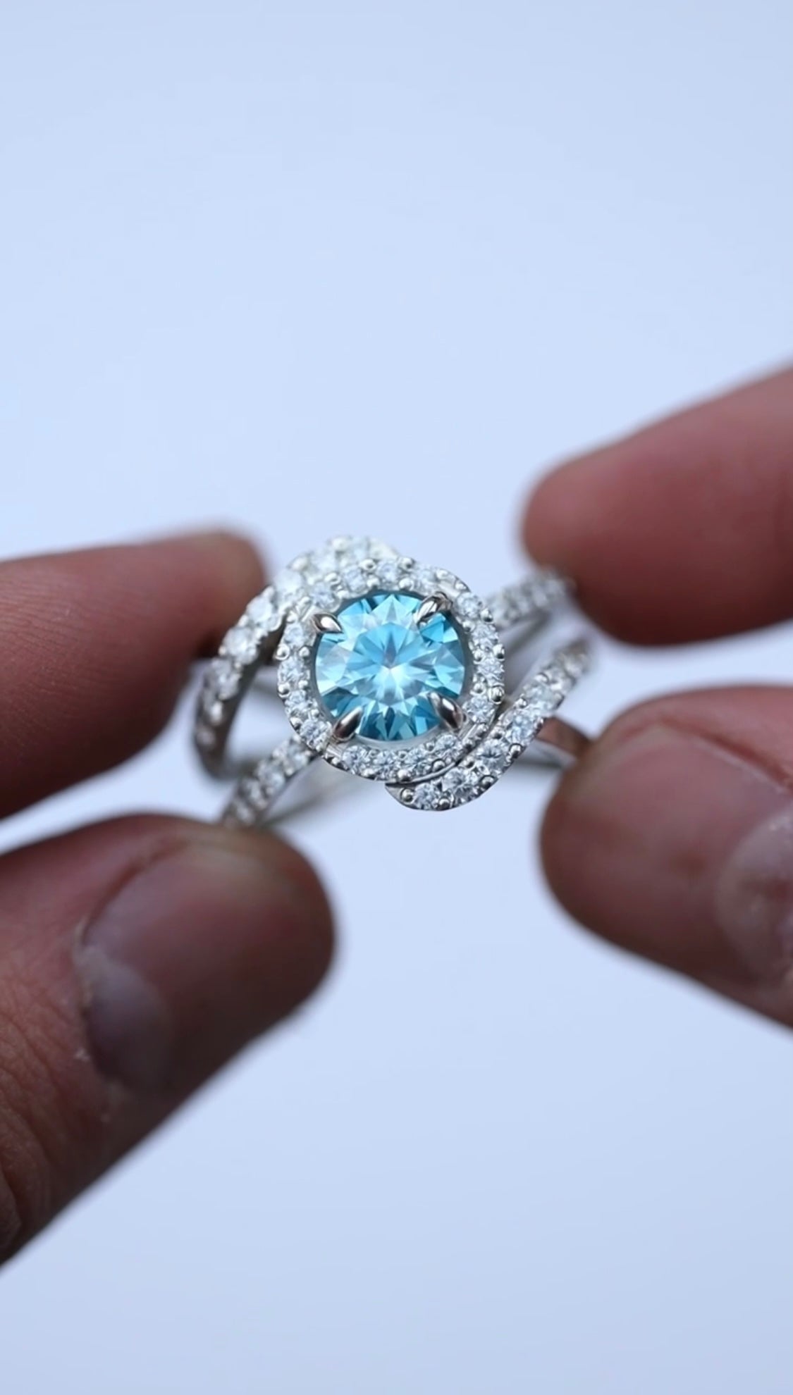 John’s Blue Diamond Ring - First Payment