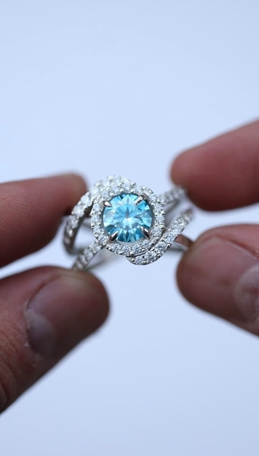 John’s Blue Diamond Ring - Second Payment